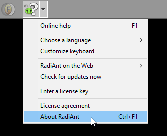 RadiAnt_DICOM_Viewer_About_Menu